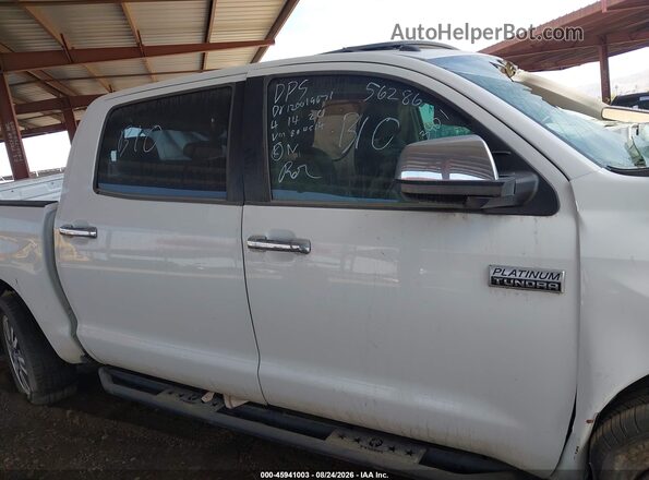5TFAY5F10KX804514 2019 TOYOTA TUNDRA Белый Вид щитка приборов