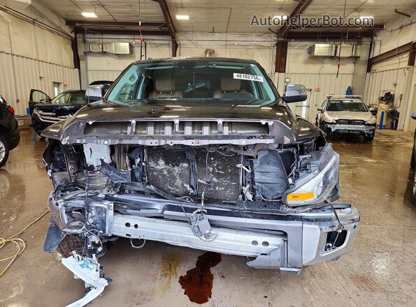 5TFAY5F10KX815691 2019 TOYOTA TUNDRA Brown Front view