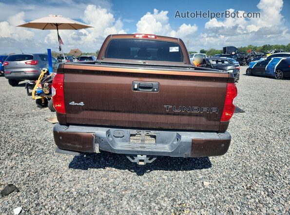 5TFAY5F12HX604114 2017 TOYOTA TUNDRA Brown Rear view