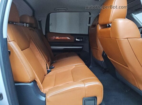 5TFAY5F14MX983871 2021 TOYOTA TUNDRA Серебряный Вид задних сидений