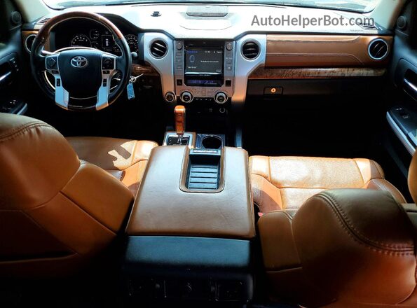 5TFAY5F15KX800281 2019 TOYOTA TUNDRA Black Вид панелі приладів