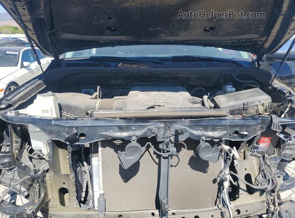 5TFAY5F15LX938775 2020 TOYOTA TUNDRA Черный Вид задней части салона