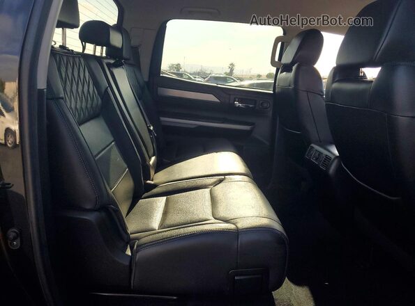 5TFAY5F15MX011616 2021 TOYOTA TUNDRA Black უკანა სავარძლების ხედი