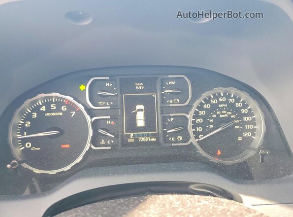 5TFAY5F15MX011616 2021 TOYOTA TUNDRA Black ხელსაწყოთა პანელის ხედი