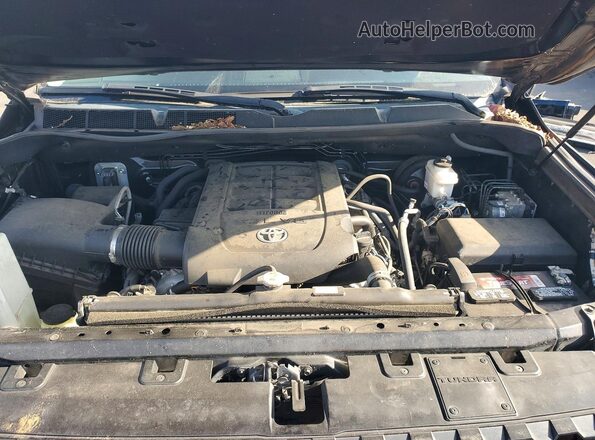 5TFAY5F15MX011616 2021 TOYOTA TUNDRA Black უკანა სალონის ხედი