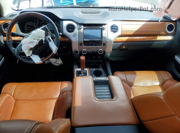 5TFAY5F17KX821410 2019 TOYOTA TUNDRA Brown წინა პანელის ხედი