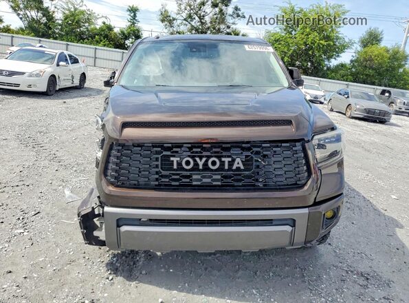 5TFAY5F17KX821410 2019 TOYOTA TUNDRA Brown წინა ხედი