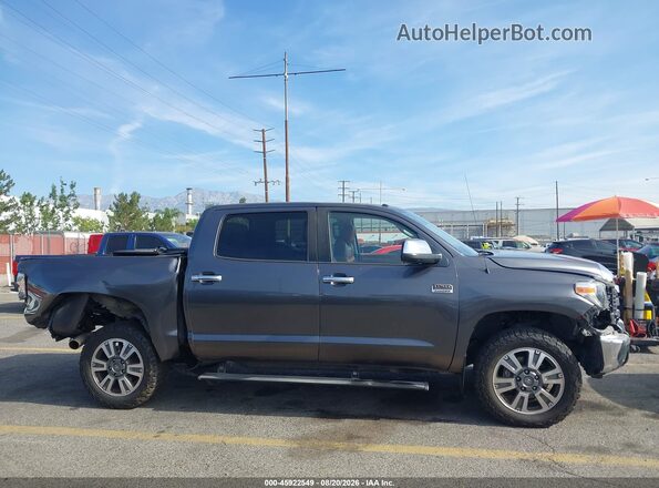 5TFAY5F17KX861941 2019 TOYOTA TUNDRA Gray Vista interior de 360 grados