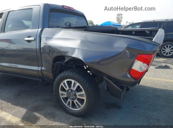 5TFAY5F17KX861941 2019 TOYOTA TUNDRA Gray 