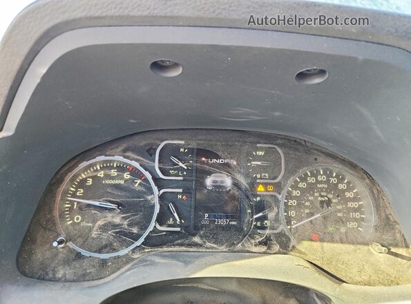 5TFAY5F1XKX831560 2019 TOYOTA TUNDRA Silver Вид щитка приладів