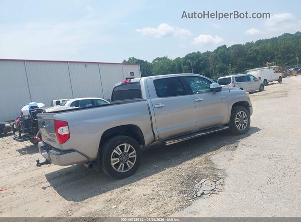 5TFAY5F1XKX839139 2019 TOYOTA TUNDRA Silver Trasero derecho