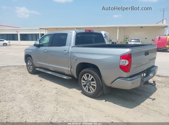 5TFAY5F1XKX839139 2019 TOYOTA TUNDRA Silver Trasero izquierdo