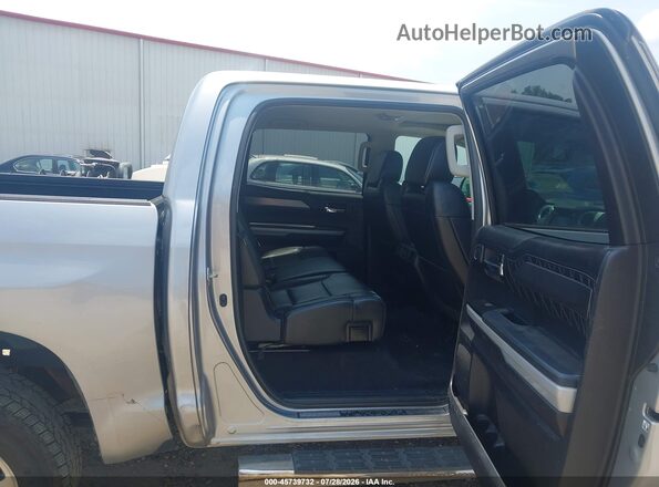 5TFAY5F1XKX839139 2019 TOYOTA TUNDRA Silver Vista de la etiqueta del VIN