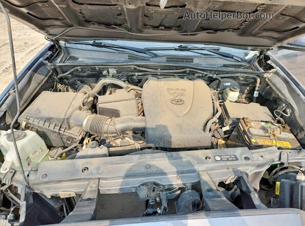 5TFAZ5CN2HX032255 2017 TOYOTA TACOMA Gray Vista interior trasera