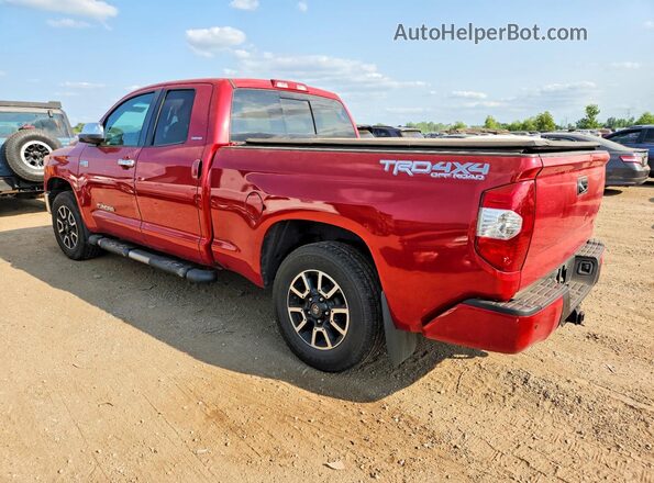 5TFBW5F19GX507548 2016 TOYOTA TUNDRA Red Trasero izquierdo