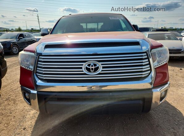 5TFBW5F19GX507548 2016 TOYOTA TUNDRA Red Vista frontal