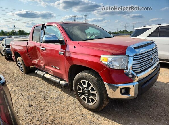 5TFBW5F19GX507548 2016 TOYOTA TUNDRA Red Delantero derecho