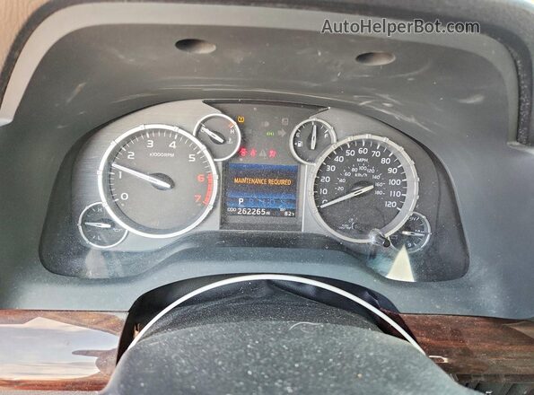 5TFBW5F19GX507548 2016 TOYOTA TUNDRA Red Vista del cuadro de instrumentos
