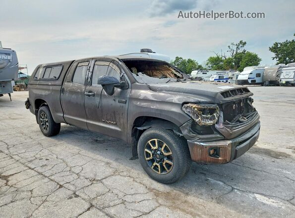 5TFBY5F15LX921656 2020 TOYOTA TUNDRA Black Front right
