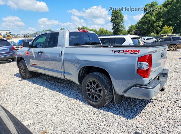 5TFBY5F19JX733834 2018 TOYOTA TUNDRA Gray Задня ліва чверть