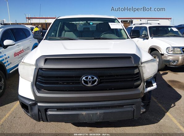 5TFCW5F10HX020857 2017 TOYOTA TUNDRA Белый Вид задней части салона