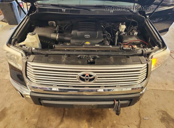 5TFCW5F1XHX021014 2017 TOYOTA TUNDRA Black Սալոնի հետևի տեսք