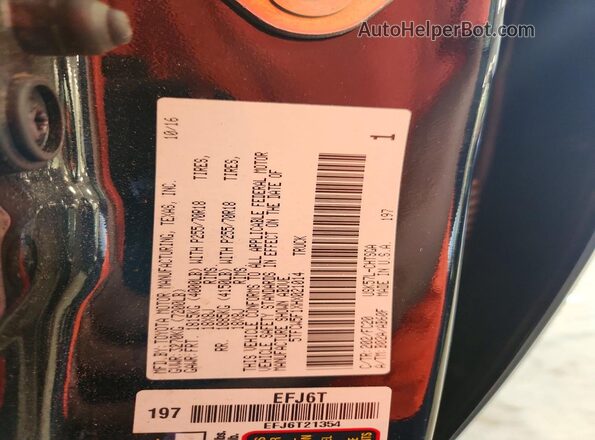 5TFCW5F1XHX021014 2017 TOYOTA TUNDRA Black VIN կոդի պիտակի տեսք
