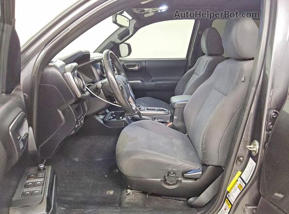 5TFCZ5AN0HX088030 2017 TOYOTA TACOMA Gray Front interior view