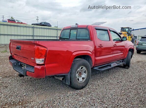 5TFCZ5AN0JX132534 2018 TOYOTA TACOMA Red უკანა მარჯვენა