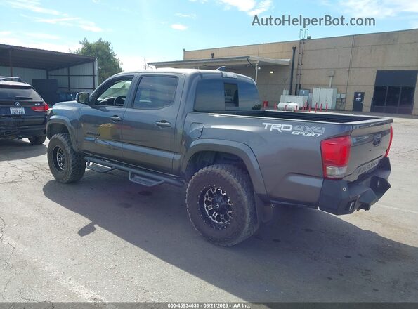 5TFCZ5AN2HX050377 2017 TOYOTA TACOMA Gray Задня ліва чверть