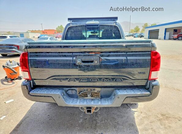5TFCZ5AN2HX091687 2017 TOYOTA TACOMA Black Rear view