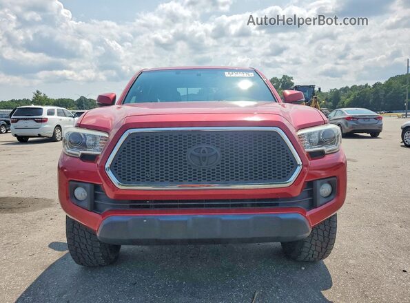 5TFCZ5AN2HX091771 2017 TOYOTA TACOMA Red წინა ხედი