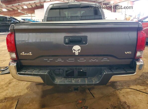5TFCZ5AN2KX168226 2019 TOYOTA TACOMA Gray Vista trasera