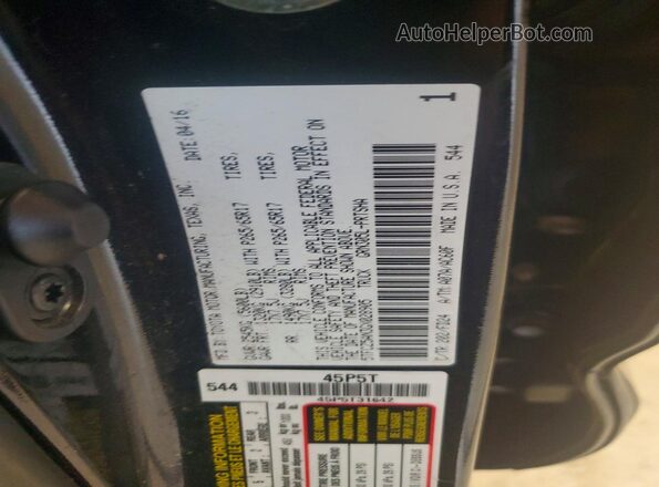 5TFCZ5AN3GX028905 2016 TOYOTA TACOMA Black Вид підкапотного простору
