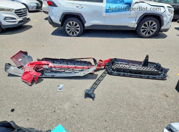 5TFCZ5AN3KX204828 2019 TOYOTA TACOMA Красный Вид подкапотного пространства