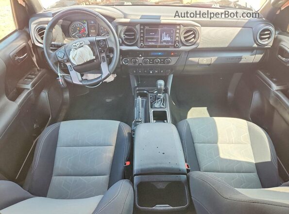 5TFCZ5AN3MX268886 2021 TOYOTA TACOMA White წინა პანელის ხედი