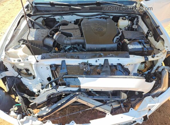 5TFCZ5AN3MX268886 2021 TOYOTA TACOMA White უკანა სალონის ხედი