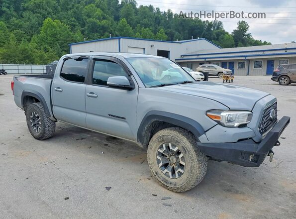 5TFCZ5AN6KX207660 2019 TOYOTA TACOMA Gray წინა მარჯვენა