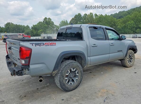 5TFCZ5AN6KX207660 2019 TOYOTA TACOMA Gray უკანა მარჯვენა