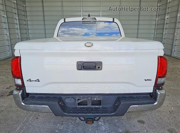 5TFCZ5AN6MX280496 2021 TOYOTA TACOMA White უკანა ხედი