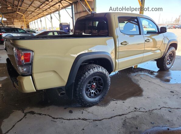 5TFCZ5AN7JX163702 2018 TOYOTA TACOMA Tan Trasero derecho