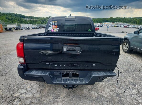 5TFCZ5AN8KX174483 2019 TOYOTA TACOMA Black Вид ззаду