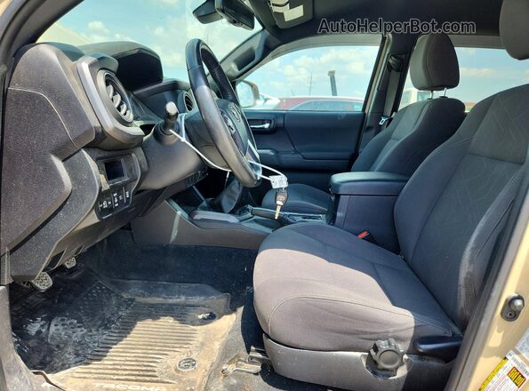 5TFCZ5AN9KX190451 2019 TOYOTA TACOMA Tan წინა სალონის ხედი