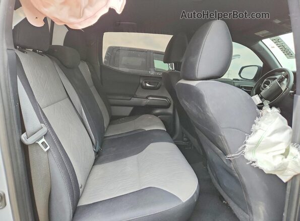 5TFCZ5ANXMX255603 2021 TOYOTA TACOMA Серый Вид задних сидений