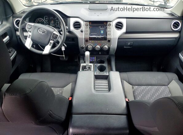 5TFDM5F19JX074819 2018 TOYOTA TUNDRA Black Vista del salpicadero