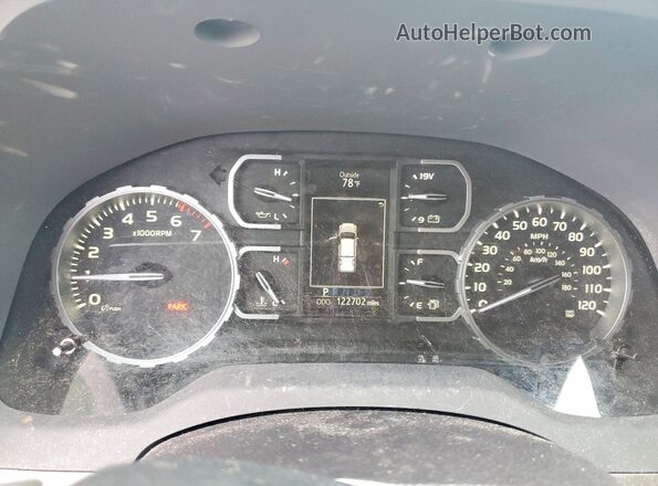 5TFDM5F19JX074819 2018 TOYOTA TUNDRA Black Vista del cuadro de instrumentos