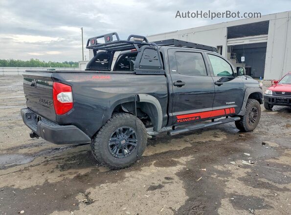 5TFDM5F19JX074819 2018 TOYOTA TUNDRA Black Trasero derecho