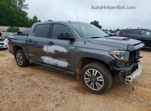 5TFDW5F10KX824877 2019 TOYOTA TUNDRA Gray Delantero derecho