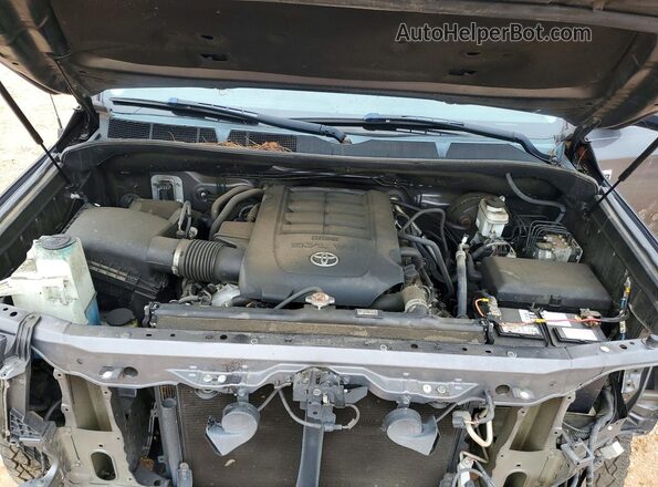 5TFDW5F10KX824877 2019 TOYOTA TUNDRA Gray Vista interior trasera