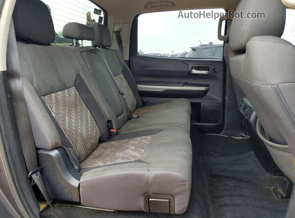 5TFDW5F10KX824877 2019 TOYOTA TUNDRA Gray Vista de los asientos traseros